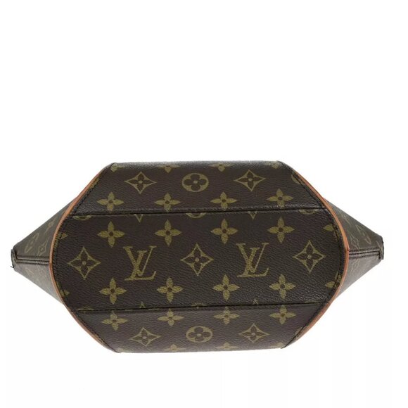 AUTHENTICITY GUARANTEED LOUIS VUITTON LV Logo Ellipse PM Hand Bag Monogram - Picture 4 of 10